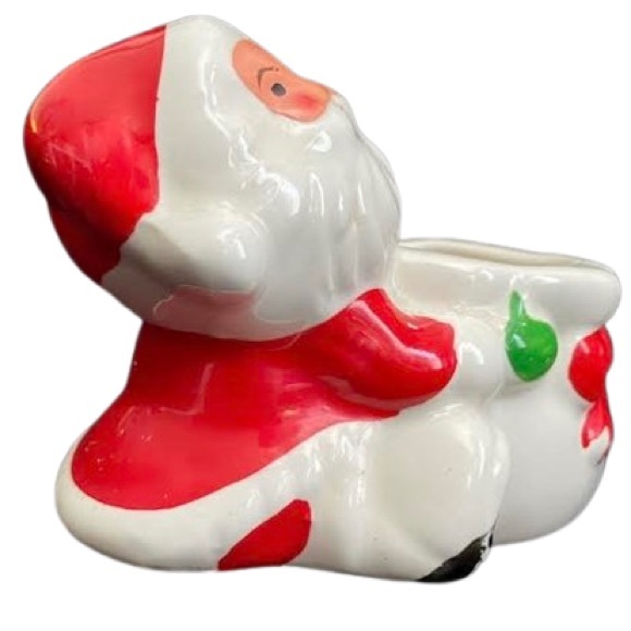 Santa Plant or Tea Light Candle Holder - Picture 9 of 12